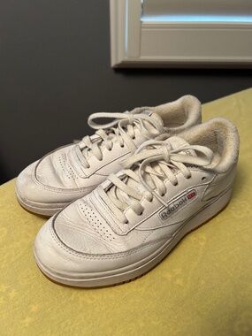 Reebok Classic Leather Sneakers - White (Women's 8.5)
